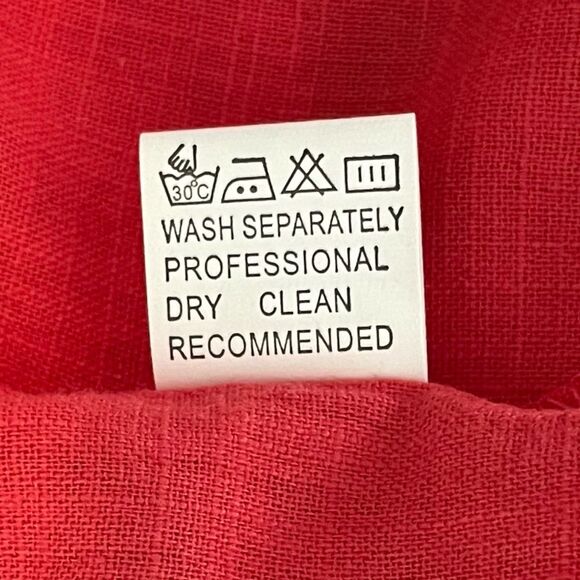 Zanzea Coral Colored 100% Cotton Wrap Top Size: XL, NWT - Picture 7 of 7